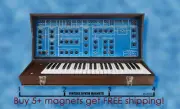 EMW Electro Sound Lab EML Electrocomp 100 101 500 Poly-Box SYNTHESIZER MAGNET