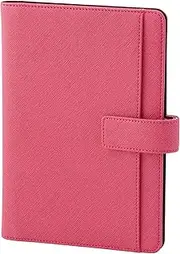 Raymei Fujii CN229P Notebook Cover, Notebook Cover, A5, Multi-Cover Notebook with Belt, Pink