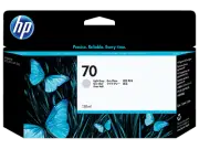 HP 70 130-ml Light Gray DesignJet Ink Cartridge, C9451A
