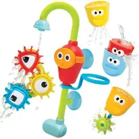 在飛比找Coupang 酷澎優惠-Yookidoo 水龍頭齒輪洗澡玩具組