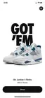 Size 7.5 - Air Jordan 4 Retro 2024 Military Blue