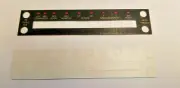 Mcintosh adhesive decal for C33 & C34V glass faceplate ***DECAL ONLY***