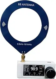 Enjoy Clear Reception Mini Radio with High-Definition Color Display Using SI4732 Chip SI4732 Mini Radio Loop Antenna, Type+2