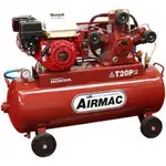 AIRMAC 6.5hp 100l 320 L/Min Honda Electric Start Air Compressor AM T20P-100L ES