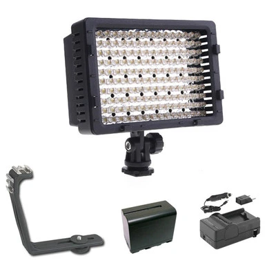 Pro 7D II XB-12 video light F970 for Canon EOS R 1D X 5D Mark IV 6D 80D 70D 60Da