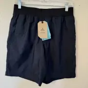 Mens Prana Peak to Creek Performance Short Size XS $69 Nautical Blue