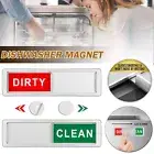 Clean Dirty Dishwasher Magnet Indicator Sign Non Scratch Magnetic Backing Design