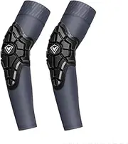 2PCS Elbow Forearm Sleeves Compression Arm Protective Support for Youth Adult - Sweat-Absorbent and Breathable,Blue,XL