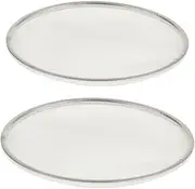 2 XTwo-Ply Mesh Drum Head Set Silent Drumheads White Bass Drum Parts/620
