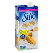 Silk Almond Milk Unsweetened Vanilla 32 oz. 443869