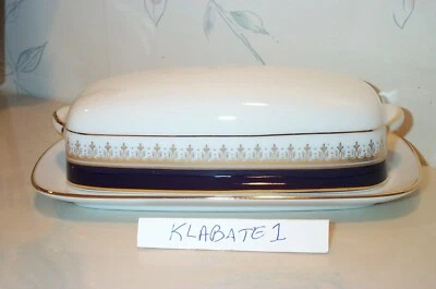 NEW Noritake GRAND MONARCH Covered Butter Dish (tray) - NEW IN BOX & RETIRED
