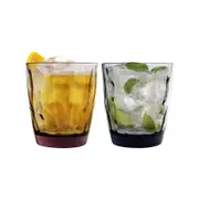 Bormioli Rocco Diamond Dimpled Double Old Fashioned Tumblers - 390ml - Set of 12