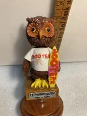 HOOTERS COLORED OWL 20TH ANNIVERSARY BOBBLEHEAD Draft beer tap handle. FLORIDA