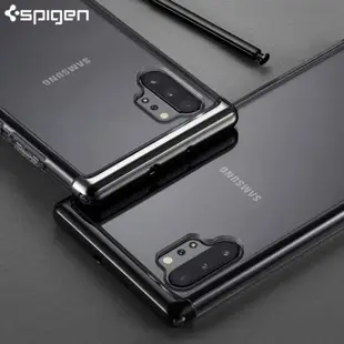 Spigen適用三星note10手機殼硅膠Note10+全包防摔保護套plus透明