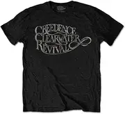[Creedence Clearwater Revival] Revival 'Vintage Logo' (Black) T-Shirt
