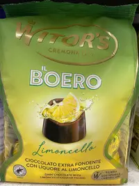 在飛比找Yahoo!奇摩拍賣優惠-5/3前 新口味 義大利 Witor's 檸檬酒可可巧克力 