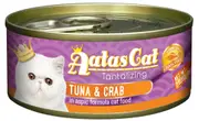 Aatas Tantalizing Tuna & Crab in Jelly Wet Cat Food 80g