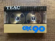 TEAC CRC90, High Bias Blank Cassette Tape, Reel to Reel, Gold, Japan, Sealed