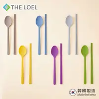 在飛比找momo購物網優惠-【THE LOEL】耐熱矽膠筷子(皇室綠/芥末黃)