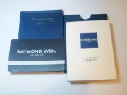RAYMOND WEIL International Guarantee Warranty watch book and card and cover