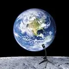 Moon Earth Planet Kids Bedroom Sky Desk Lamp Projector LED Lamp Night Light
