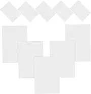 HOUDERCO 10 Sheets Blank Price Label Paper for Retail Displays Poster Board Convenient Supplies for Supermarkets and Stores Eye Catching Signage for Product