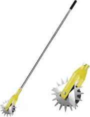 Wheel Rotary Edger Lawn Tool, Grass Edge Trimmer, Sidewalk Manual Lawn Edger, St