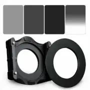 100*150mm Neutral Density Filter ND248+GND16+Holder+Adapter Ring for Cokin Z