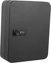 1 Set Key Security Cabinet Slot Wall Mounted Key Management Box with Code Lock for Home and Office for Schools Hospitals and Organizations