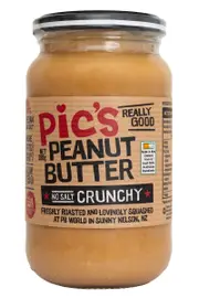 [Pic's Peanut Butter] Pic's Really Good Peanut Butter Crunchy No Salt 380g