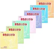 Toyo 863234 Origami Pastel Color Set, 7 Colors, 5.9 inches (15 cm)