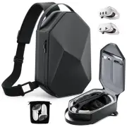 Carrying Case for Meta Quest 3S/Quest 3/Quest 2/Vision Pro, Hard Travel Case ...