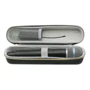 Microphone Case Portable Hard Shell with Lanyard for Mic Mic Storage Bag