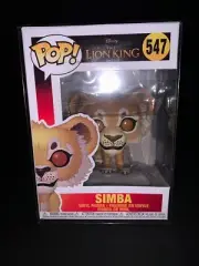 Funko Pop! Disney's The Lion King Simba #547. W/ POP PROTECTOR
