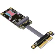 PCIe X4 To Mini PCIe Extension Cable Support Wireless Network Card Gen3 8G/bps