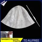 AU Reusable Hair Colouring Hairdressing Highlighting Dye Cap Hook Frosting