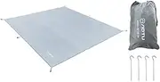 Outdoor Waterproof Camping Floor Mat Thicken Picnic Mat Wear-Resistant Oxford Cloth Ground Pad Multifunctional Moisture-Proof Ground Mat for Hiking 2.4-2.2m