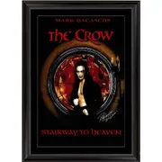 Mark Dacascos Signed The Crow Stairway To Heaven Movie Poster 1 Framed