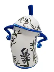 Cute Sassy Food Storage Jar w/Lid - New Canister