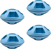 4 Pcs Laundry Bed Sheet Detangler Reduces Sheets Blankets Tangled Wrinkles Save Time Reusable in Washer and Dryer Light Blue