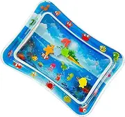 Sensory Water Play Mat for Cats,Waterbed Cooling Toy Pad - Sensory Interactive Cat Toys for Outdoor Indoor Activity Exercise Enrichment