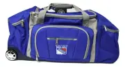 2 NHL New York Rangers G-III Sports 30'' Wheeled Duffle Bag Luggage 2 Bags
