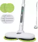 Cordless Electric Mop, Spin Mops for Floor Cleaning, Rechargeable Dual