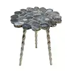 Dark Gray Agate Office Counter Top Tile / Agate Dining Table Top / Hallway Table