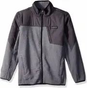 Under Armour Boys Jacket UA Storm Battlefleece True Gray Heather Coat Size 4 NEW