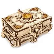 189pc Ugears Amber Box Mechanical DIY Kit Wooden 3D Puzzle/Model Gift Set 14+
