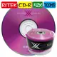 50片-RITEK X版 CD-R52X/700MB/80MIN空白燒錄光碟片