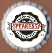 USA Plastic Lined Beer Crown Bottle Cap: Speakeasy Brewing
