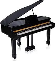 Maestro Mgpx800Pb Digital Compact Grand Piano - 88-Key Weighted Progressive Hammer Action (Polished Ebony)