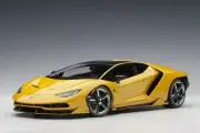LAMBORGHINI CENTENARIO COUPE LP770-4 ORION YELLOW METALLIC 1:18 AUTOart 79115